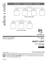 allen plus roth VB220-3MBK Installation guide