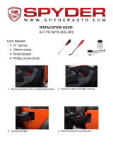 Spyder ALT-YD-JW19-SEQ-All Installation guide