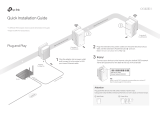 TP-LINK TL-WPA4220 KIT 300Mbps AV500 Wi-Fi Powerline Extender Installation guide