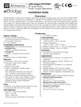 Altronix eBridge1PCRM Installation guide