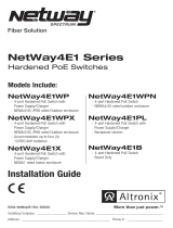 Netway E1 Series Hardened PoE Switches Installation guide