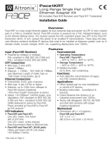 Altronix Pace1KRT Installation guide