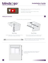 blinds 2go Paleo Linen Steel Roman Blind Installation guide