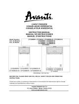 Avanti MCCF7WI User manual