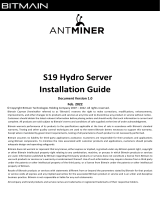BITMAIN AntMiner S19 Hydro Server Installation guide