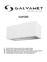 Galvamet Vapore 60-A INOX Built-in Hood Installation guide