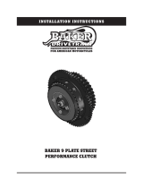 BAKER Drivetrain BAKER 9 PLATE STREET PERFORMANCE CLUTCH Installation guide