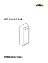 Axis A4020-E RFID Reader Installation guide