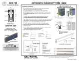 Cal-Royal ADB-701 Heavy Duty Automatic Door Bottom Installation guide