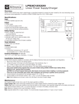 Altronix LPS3C12X220 Installation guide