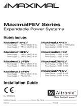 Altronix MaximalFEV Installation guide