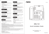 Fanvil X6U V2 Installation guide