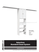 ClosetMaid 17422 Installation guide