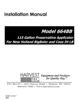 Harvest TEC 664BB User manual