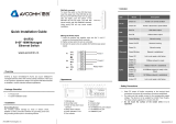 AVCOMM 610FX2 Installation guide