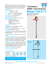 Woodford Y34-2 Installation guide