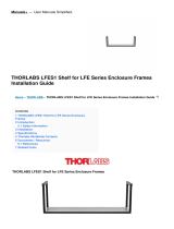 THORLABSLFES1 Shelf for LFE Series Enclosure Frames