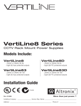 Altronix VERTILINE8 Installation guide