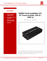 RS PRO 816-0096 Installation guide