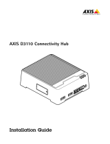 Axis D3110 Installation guide