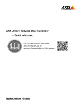 Axis A1001 Installation guide