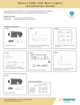 MARTEC LightingNova 12W LED Wall Lights