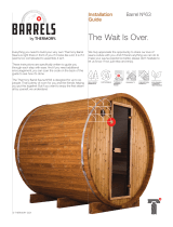 BARRELS Barrel Nº63 Sauna Installation guide