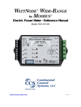 CCS WND-WR-MB Electric Power Meter Installation guide