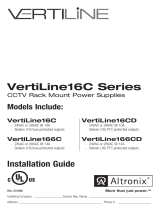 Altronix VERTILINE16C Installation guide