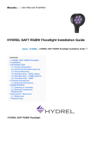 Hydrel SAF7 RGBW Floodlight Installation guide