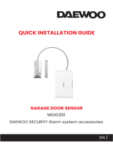 Daewoo G301 Garage Door Sensor Installation guide