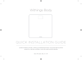 Withings WBS06S Installation guide