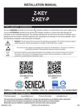 Seneca Z-KEY, Z-KEY-P Profinet IO Gateways Installation guide