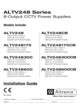 Altronix ALTV248 Installation guide