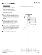 KUZCO CH19733 Installation guide