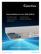 CyberView 1080p IP KVM Switch Installation guide