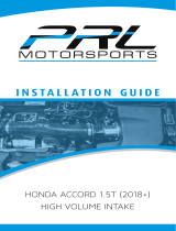 PRL MOTORSPORTS PRL-HA10-15T-INT-HVI Installation guide