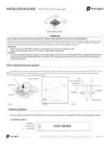 PacLights FCPC Series LED Canopy Light Installation guide