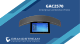 Grandstream GAC2570  Installation guide