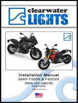 ClearWater Lights F900XR Installation guide