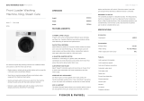 Fisher & Paykel WH1060P3 Installation guide