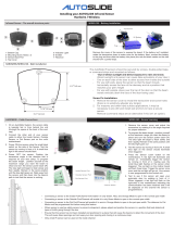 AUTOSLIDE Hardwired Infrared Motion Sensors Installation guide