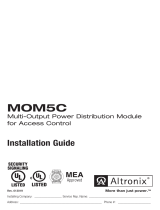 Altronix MOM5C Installation guide