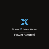 PowerX POWER VENTED WATER HEATER Installation guide