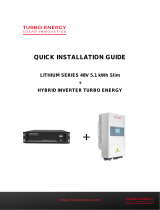 Turbo Energy Lithium Series Slim 5-1 kWh Battery Installation guide