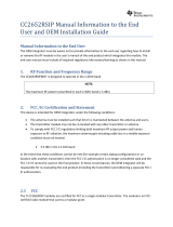 Texas Instruments CC2652RSIP Installation guide