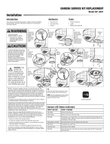 Chamberlain Group 041-0041 Camera Service Kit Installation guide