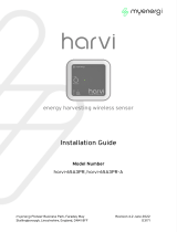 Myenergi harvi-65A3PR-A Energy Harvesting Wireless Sensor Installation guide