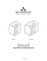 Blossom V8005-24, V8005-30 Barcelona Series Vanities Installation guide