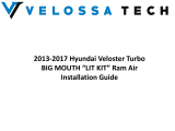 VELOSSA TECH 2013-2017 Installation guide